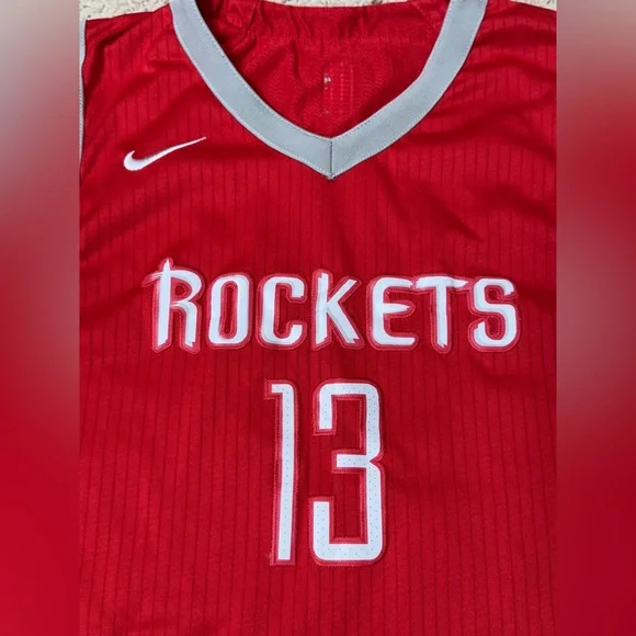 Houston Rockets 13 James Harden NBA Nike Basketball Jersey XL - Picture 3 of 9